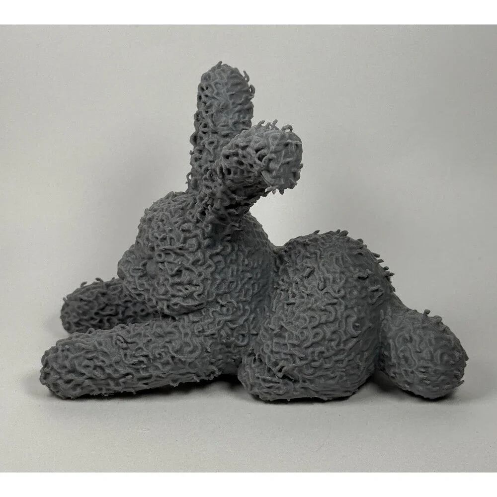 Dust Bunny (2025) Horror Killer Dust Bunny Toy Art Original